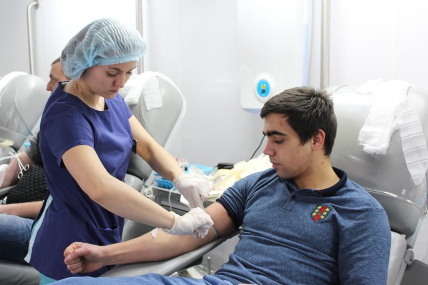 Волонтерская донорская акция «Капля крови для жизни!»